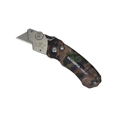 Olympia Tools UTILITY KNIFE TRBFLD CAM 33-204